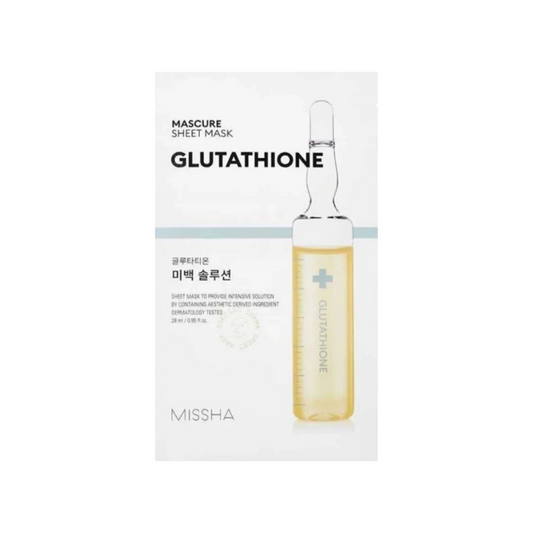 MISSHA - GLUTATHIONE MASCURE WHITENING SOLUTION MASK