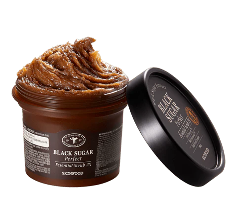 SKINFOOD - BLACK SUGAR PERFECT ESSENTIAL SCRUB X2