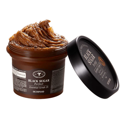 SKINFOOD - BLACK SUGAR PERFECT ESSENTIAL SCRUB X2