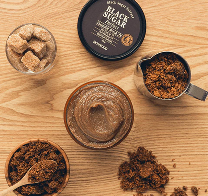 SKINFOOD - BLACK SUGAR PERFECT ESSENTIAL SCRUB X2