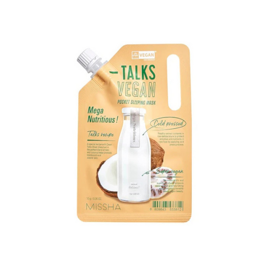 TALKS VEGAN SQUEEZE POCKET SLEEPING MASK (NUTRITIOUS)