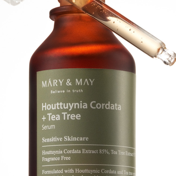 MARY & MAY - HOUTTUYNIA CORDATA + TEA TREE SERUM