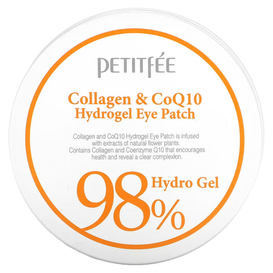 PETITFEE - COLLAGEN & COQ10 HYDROGEL EYE PATCH 60ea