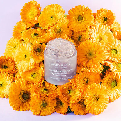 MARY & MAY - CALENDULA PEPTIDE AGELESS SLEEPING MASK 30G