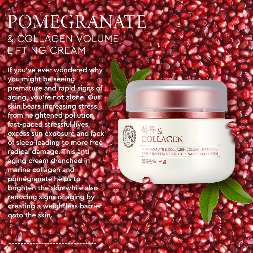 THE FACE SHOP - POMEGRANATE & COLLAGEN VOLUME LIFTING CREAM