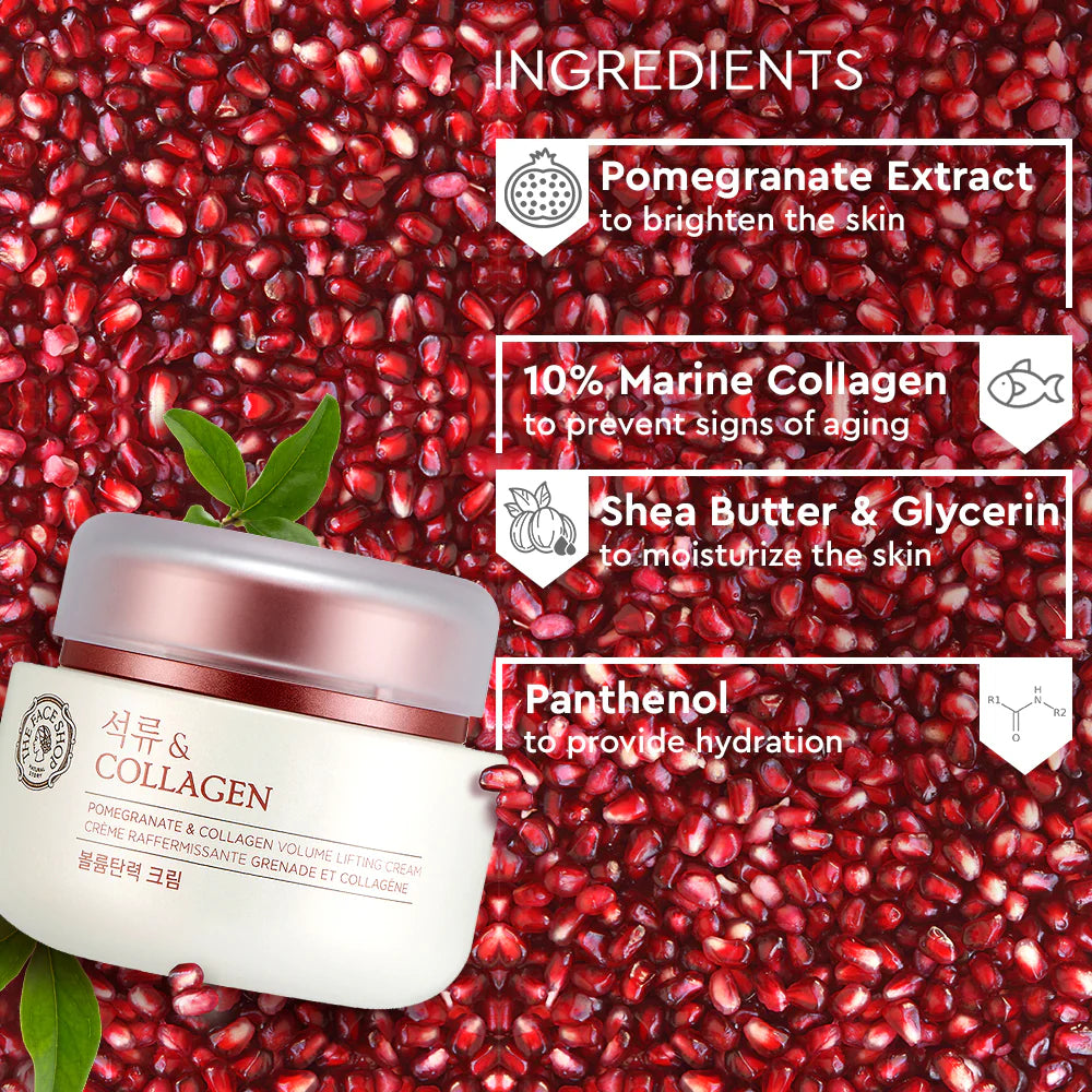 THE FACE SHOP - POMEGRANATE & COLLAGEN VOLUME LIFTING CREAM