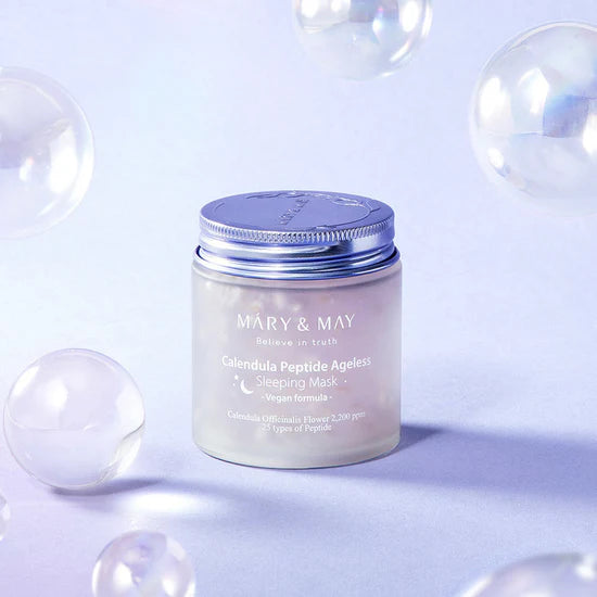 MARY & MAY - CALENDULA PEPTIDE AGELESS SLEEPING MASK 30G
