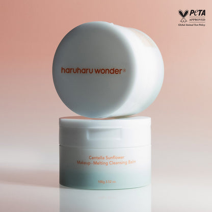 HARUHARU WONDER - CENTELLA SUNFLOWER MAKEUP-MELTING CLEANSING BALM