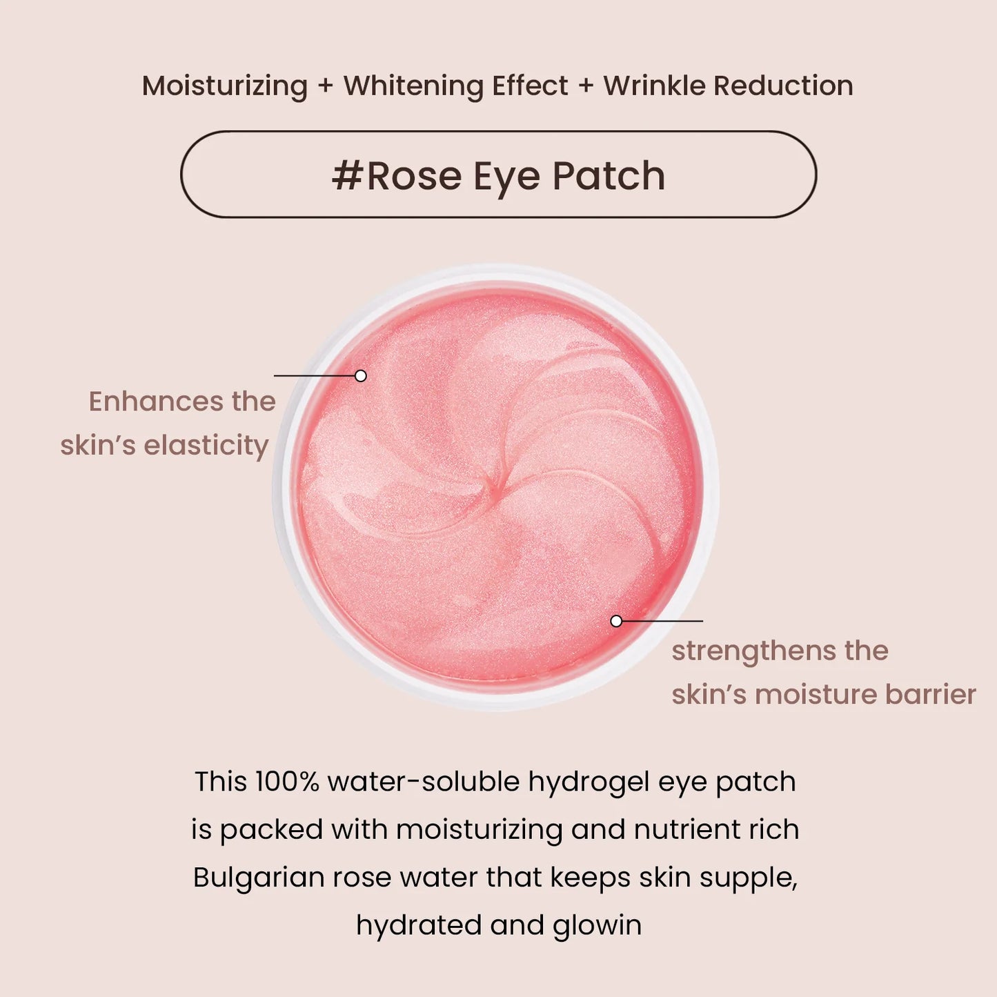 HEIMISH - BULGARIAN ROSE HYDROGEL EYE PATCH