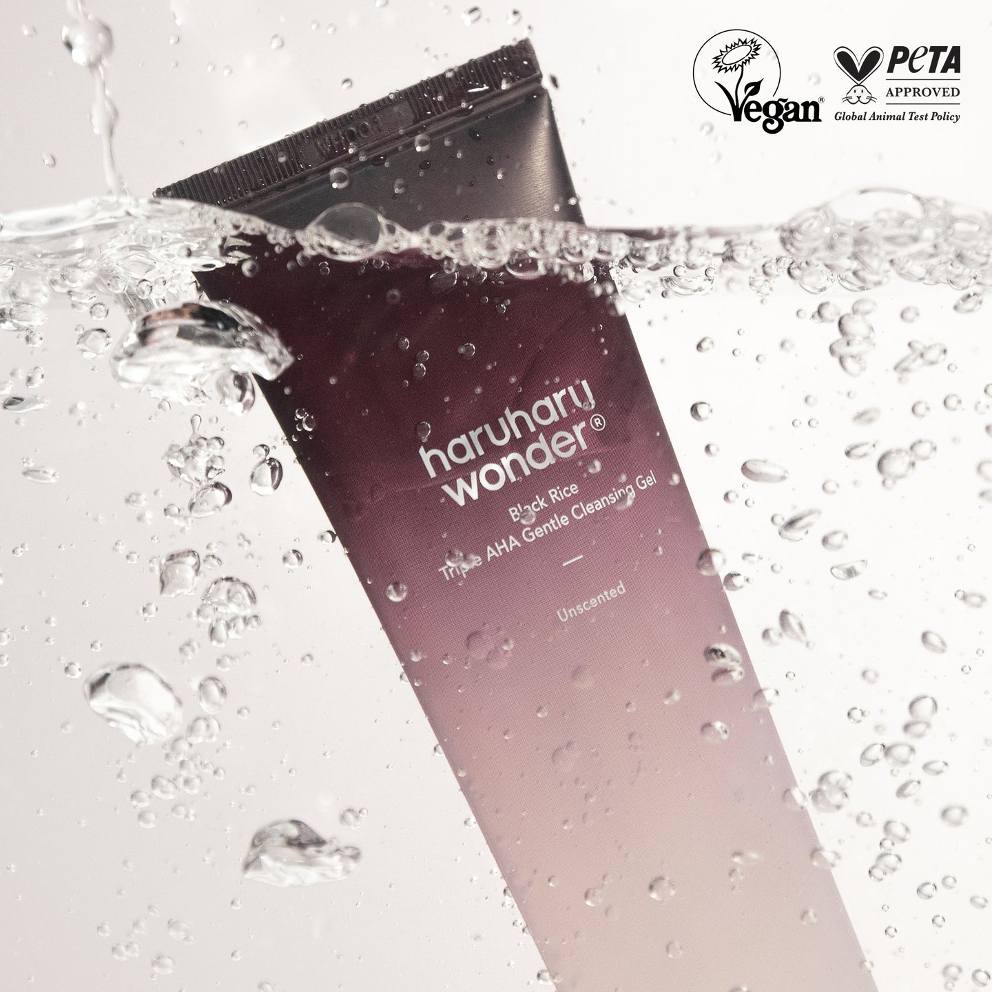 HARUHARU WONDER - BLACK RICE TRIPLE AHA GENTLE CLEANSING GEL