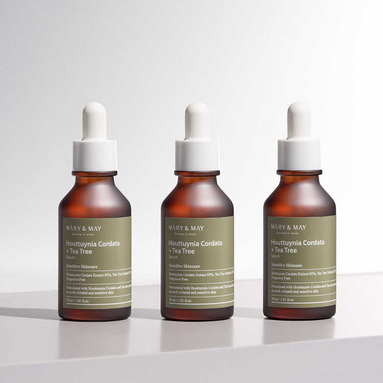 MARY & MAY - HOUTTUYNIA CORDATA + TEA TREE SERUM