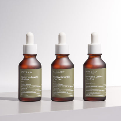 MARY & MAY - HOUTTUYNIA CORDATA + TEA TREE SERUM