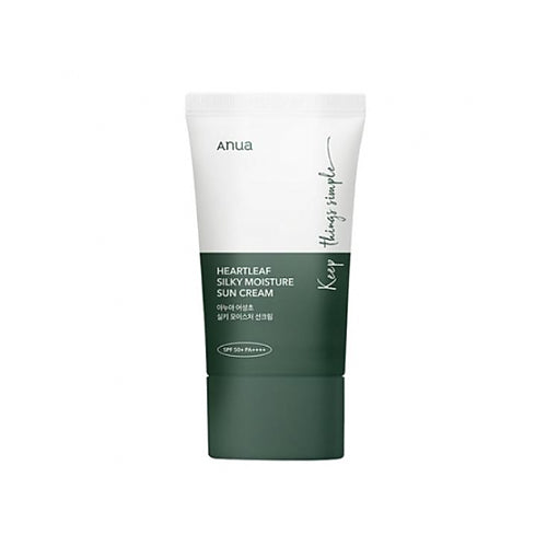 Anua Heartleaf Silky Moisture Sun Cream 50ml