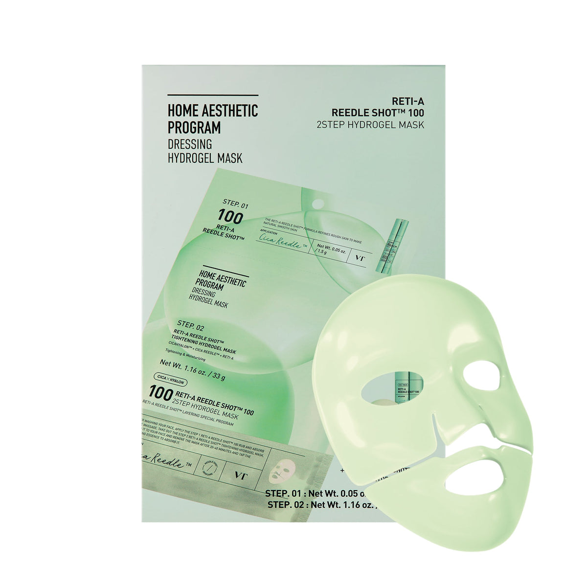 VT Reti-A Reedle Shot 100 2Step Hydrogel Mask