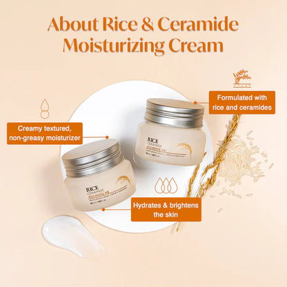THE FACE SHOP - RICE & CERAMIDE MOISTURIZING CREAM