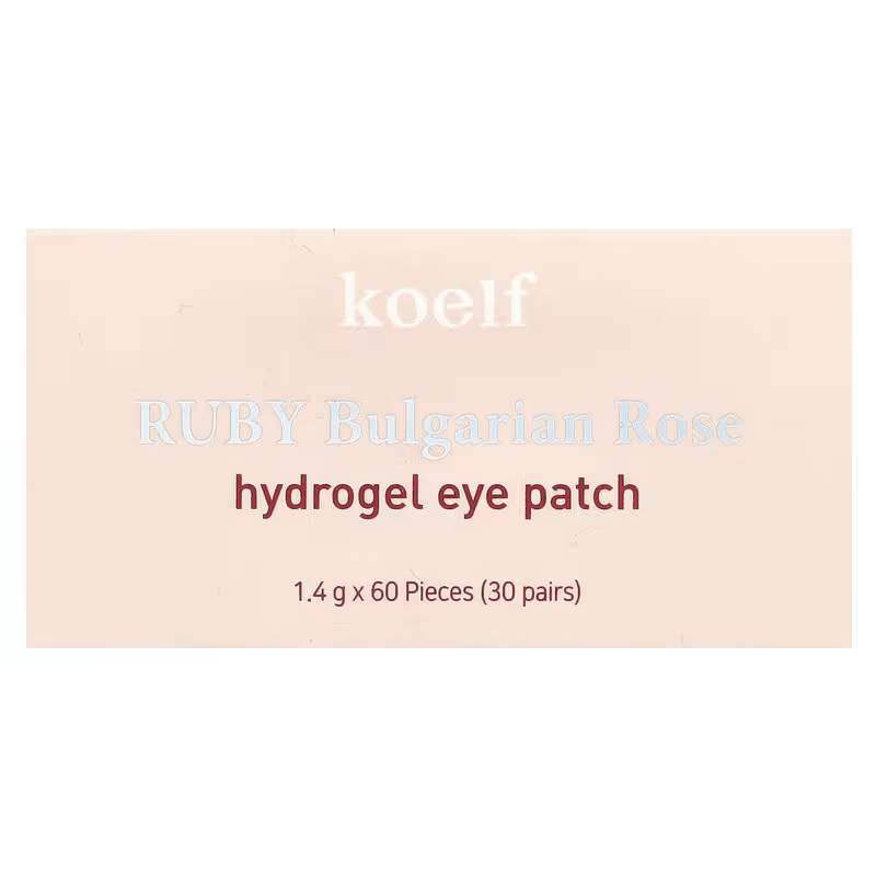 PETITFEE - RUBY BULGARIAN ROSE HYDROGEL EYE PATCH