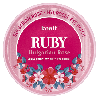 PETITFEE - RUBY BULGARIAN ROSE HYDROGEL EYE PATCH