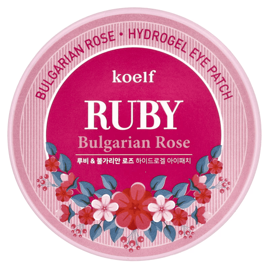 PETITFEE - RUBY BULGARIAN ROSE HYDROGEL EYE PATCH