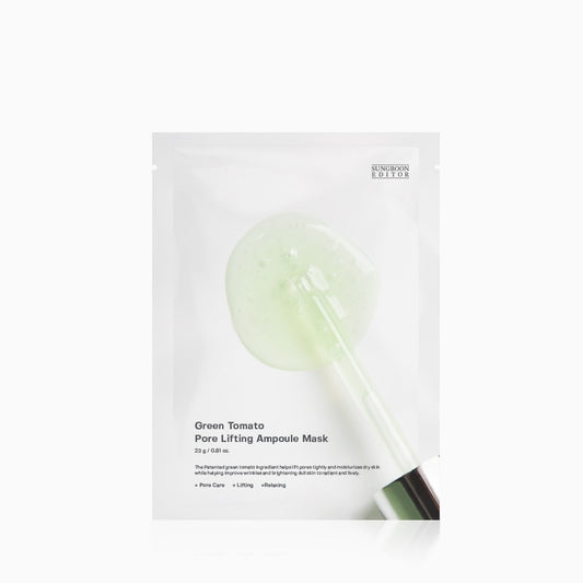 SUNGBOON EDITOR - GREEN TOMATO PORE LIFTING AMPOULE MASK