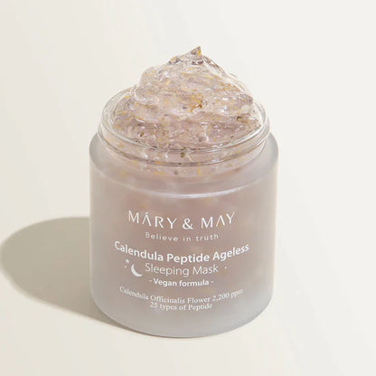 MARY & MAY - CALENDULA PEPTIDE AGELESS SLEEPING MASK 30G