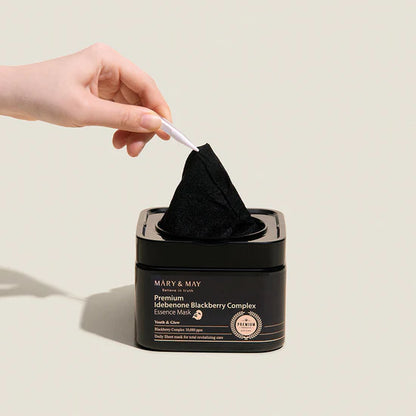 MARY & MAY - PREMIUM IDEBENON BLACKBERRY COMPLEX AMPOULE MASK