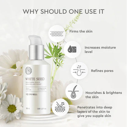 THE FACE SHOP - WHITE SEED BRIGHTENING SERUM (Sérum illuminateur)