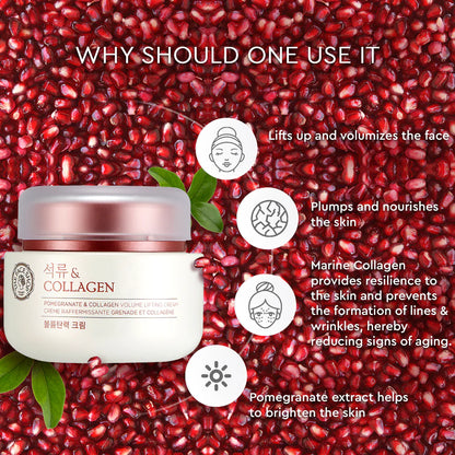 THE FACE SHOP - POMEGRANATE & COLLAGEN VOLUME LIFTING CREAM