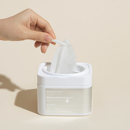 MARY & MAY -NIACINAMIDE VITAMIN C BRIGHTENING MASK