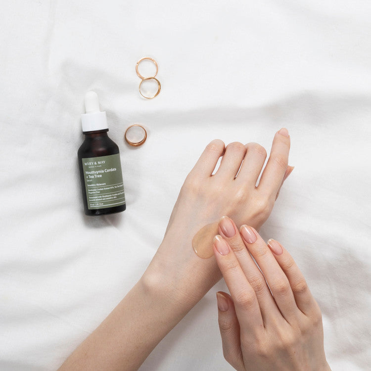 MARY & MAY - HOUTTUYNIA CORDATA + TEA TREE SERUM