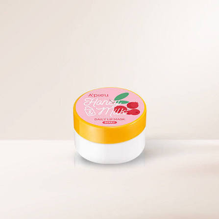 A'PIEU - MASQUE POUR LES LEVRES MIEL & LAIT "FRUIT ROUGE"