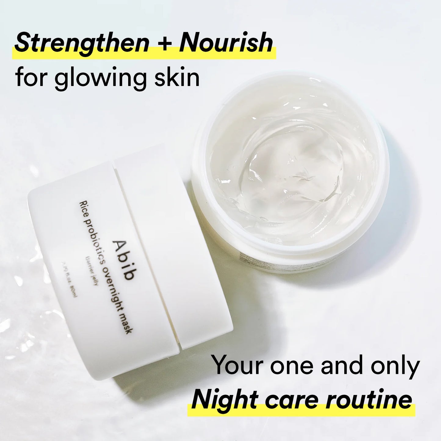 ABIB - RICE PROBIOTICS OVERNIGHT MASK BARRIER JELLY
