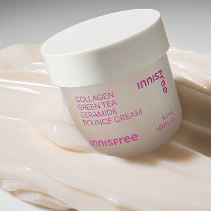 INNISFREE - COLLAGEN GREEN TEA CERAMIDE BOUNCE CREAM