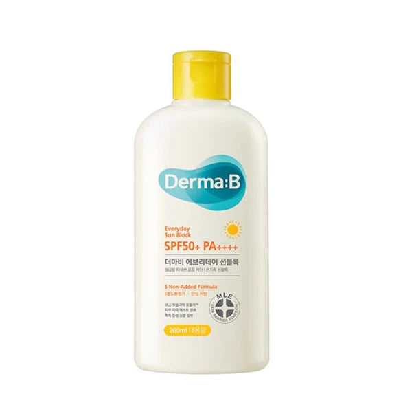 DERMA B - EVERY DAY SUNBLOCK SPF 50+ FACE AND BODY