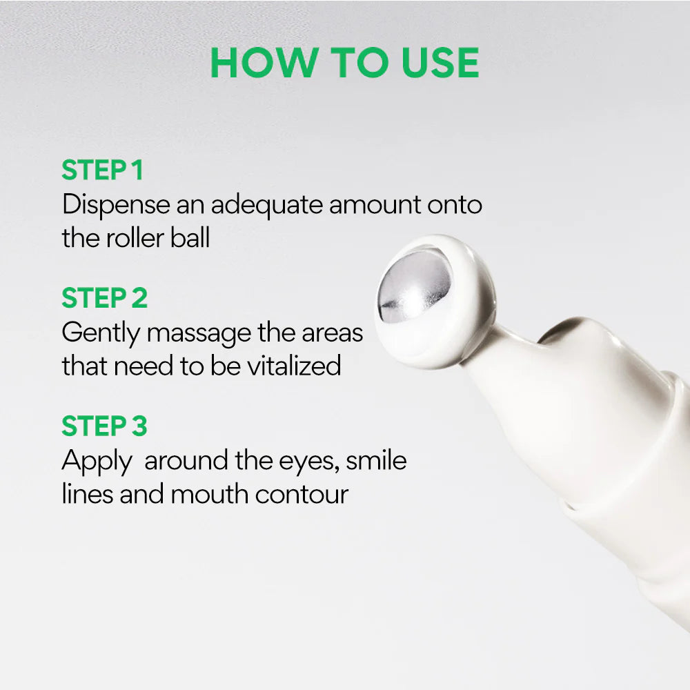 INNISFREE - GREEN TEA HYALURONIC GLOW EYE & FACE BALL