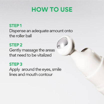 INNISFREE - GREEN TEA HYALURONIC GLOW EYE & FACE BALL