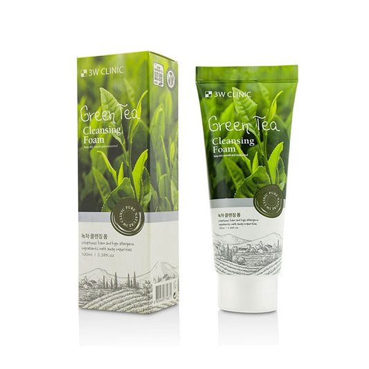 3W CLINIC - GREEN TEA CLEANSING FOAM
