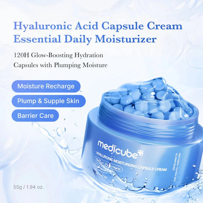 MEDICUBE - HYALURONIC MOISTURISING CAPSSULE CREAM