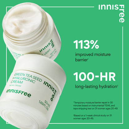 INNISFREE - GREEN TEA SEED HYALURONIC CREAM