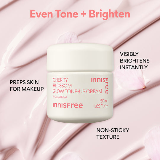 INNISFREE - CHERRY BLOSSOM GLOW TONE UP CREAM