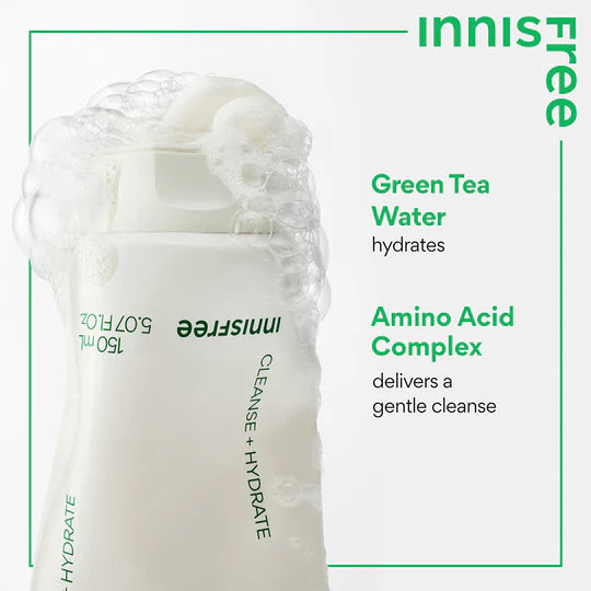 INNISFREE - GREEN TEA AMINO CLEANSING FOAM