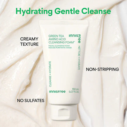 INNISFREE - GREEN TEA AMINO CLEANSING FOAM