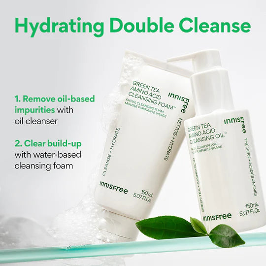 INNISFREE - GREEN TEA AMINO CLEANSING FOAM
