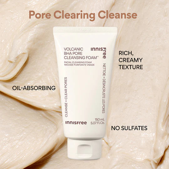 VOLCANIC BHA PORE CLEANSING FOAM