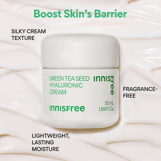INNISFREE - GREEN TEA SEED HYALURONIC CREAM