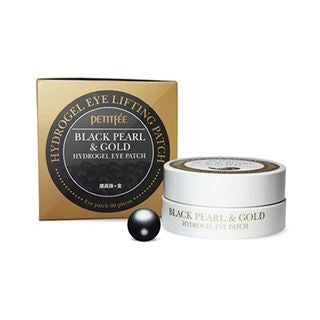 PETITFEE - BLACK PEARL & GOLD HYDROGEL EYE PATCH  60ea