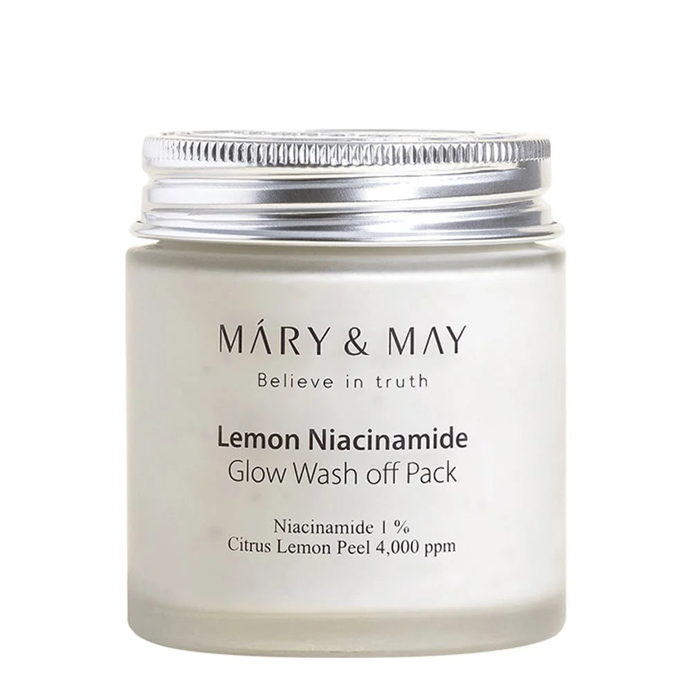MARY & MAY - VEGAN LEMON NIACINAMIDE GLOW MASK