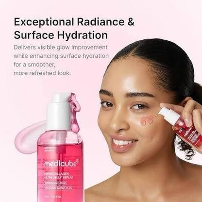 MEDICUBE - PDRN COLLAGEN PINK GLOW JELLY SERUM