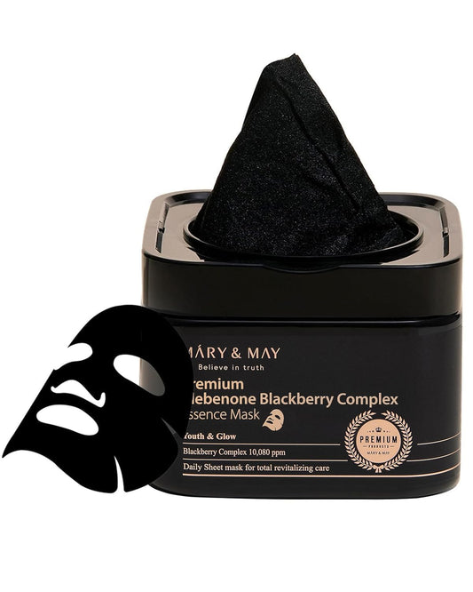 MARY & MAY - PREMIUM IDEBENON BLACKBERRY COMPLEX AMPOULE MASK