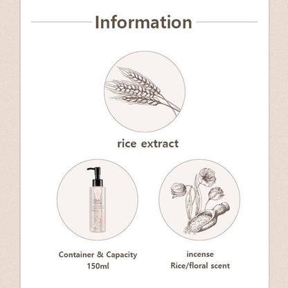 THE FACE SHOP - RICE WATER BRIGHT - RICH CLEANSING OIL