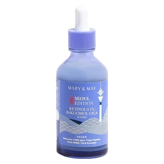 MARY & MAY - RETINOL 0.1% BAKUCHIOL CICA SERUM